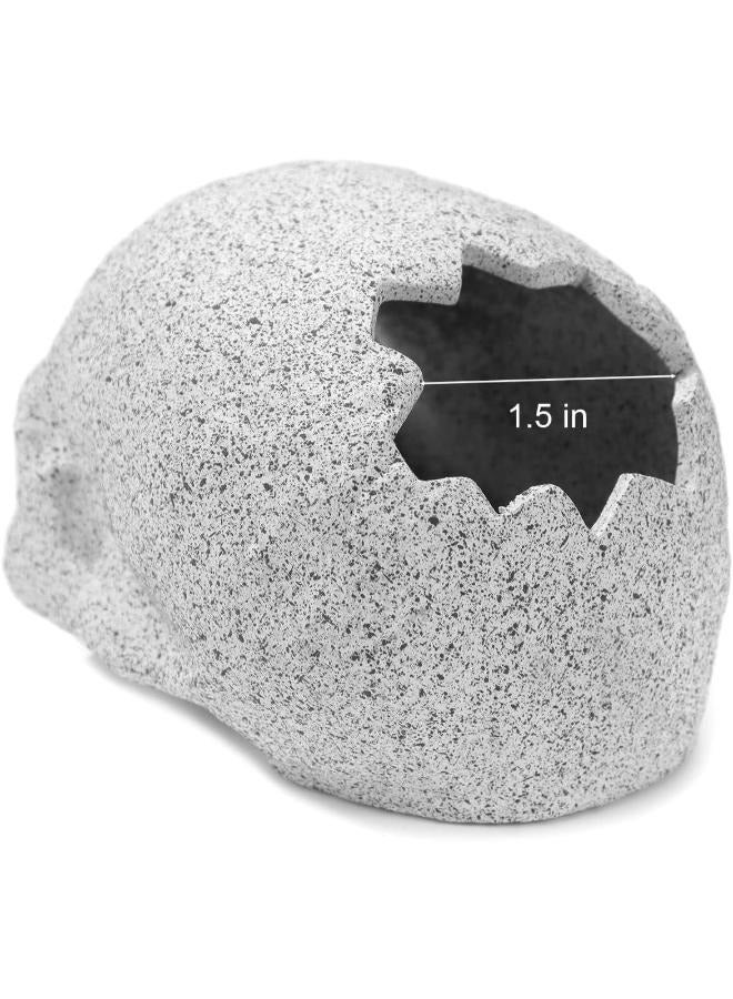 حوض السمك مخبأ الأسماك ديكور الكهف الصخري 11.5x9x8.5 سم - Image 3