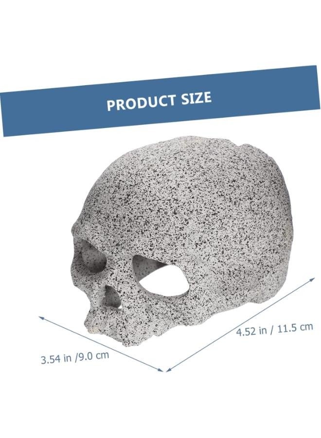 حوض السمك مخبأ الأسماك ديكور الكهف الصخري 11.5x9x8.5 سم - Image 2