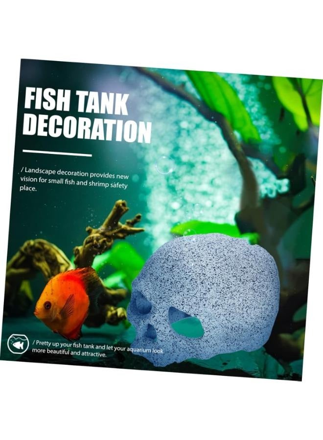 حوض السمك مخبأ الأسماك ديكور الكهف الصخري 11.5x9x8.5 سم - Image 4