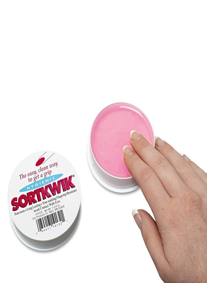 LEE 10132 Sortkwik Fingertip Moisteners, 1 3/4 oz, Pink, 2 per Pack, Sold as 5 Pack, 10 Count Total - Image 3