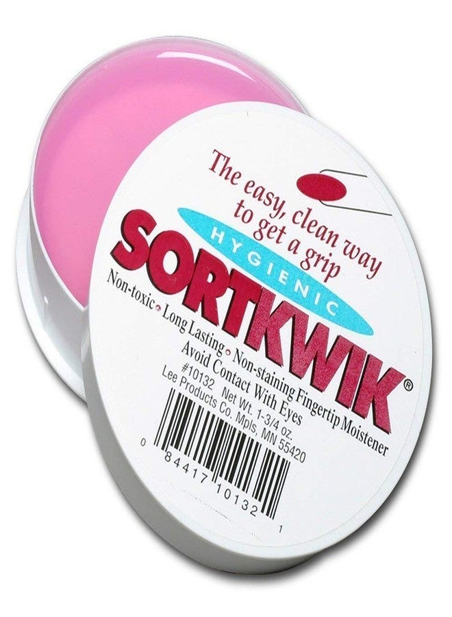 LEE 10132 Sortkwik Fingertip Moisteners, 1 3/4 oz, Pink, 2 per Pack, Sold as 5 Pack, 10 Count Total - Image 2