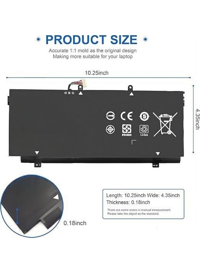 Replacement Laptop Battery SH03XL for Compatible 13-Inch Laptops, Rechargeable Internal Battery for Reliable Everyday Performance - Image 3