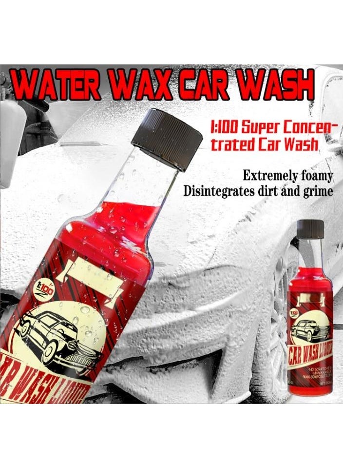 Concentrated Water Wax Car Wash Deep Cleaning Car Wash - Foaming Liquid Wax, Nourishes Car Varnish and Accessories 150ML - Image 1
