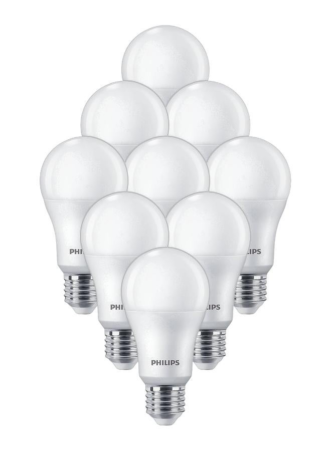 Philips مصباح LED 20 واط E27 3000 كلفن 230 فولت، أبيض دافئ (عبوة من 9) - Image 1