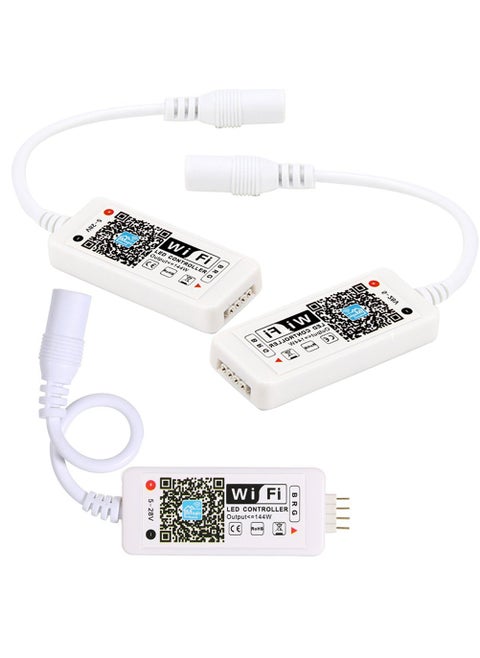 Goldwin Smart RGB 4 Pin LED lights Strip Controller WiFi Bluetooth Combine light Control box Compatible with alexa google home siri 3