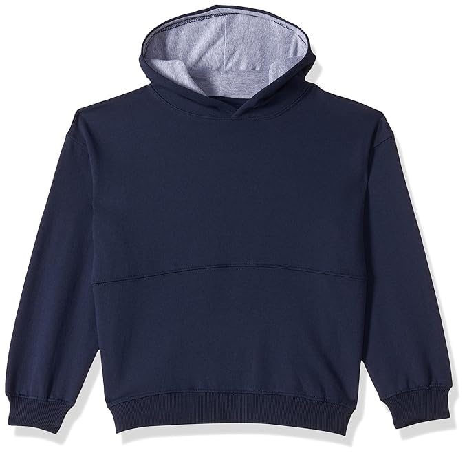 T2F Boys Cotton Hooded Neck Sweatshirt(BYS-OS-HD-SS-01_Navy_5-6 Years) - Image 2