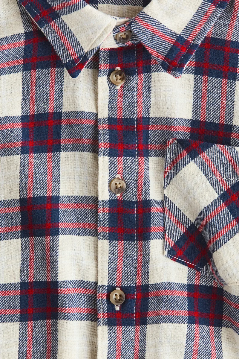 H&M Cotton flannel shirt