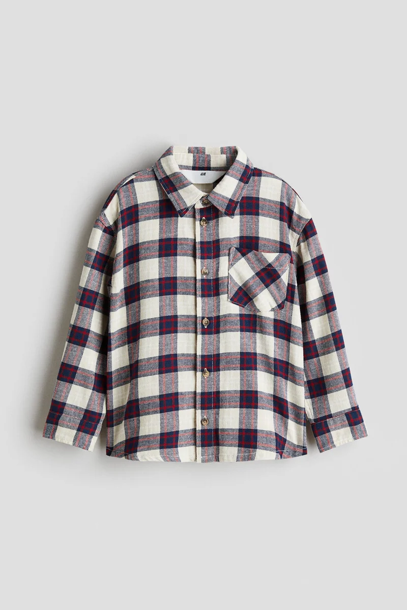 H&M Cotton flannel shirt