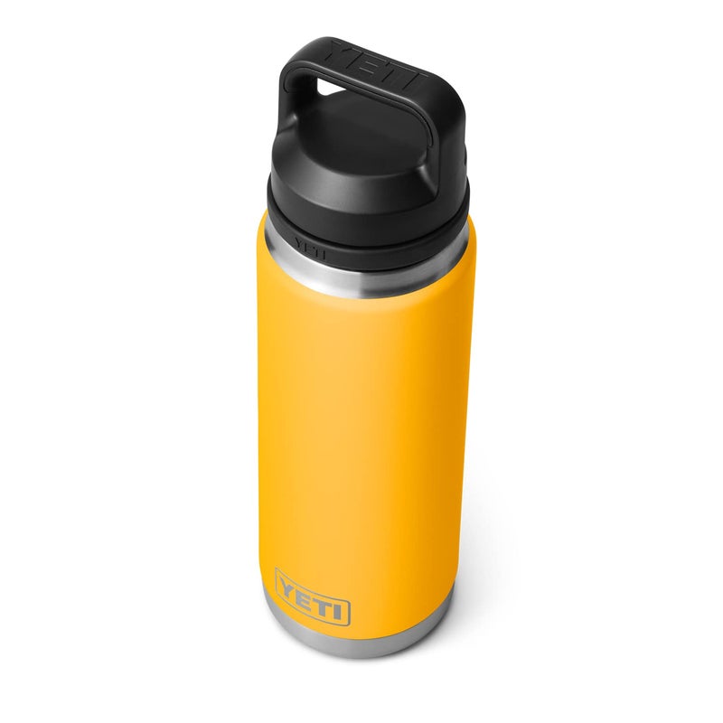 YETI Rambler 26 oz Bottle, Leakproof, Vacuum Insulated, Stainless Steel with Chug Cap, Alpine Yellow - Image 3