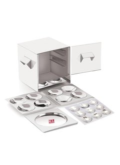 KCL KCL Stainless Steel - Trivia Idli Maker | Hotel Type Rectangular Shape Idli Steamer For Home | Include 2 Regular, 1 Mini & 1 Tatte Idli Plate | Restaurant Type Soft & Fluffy Idli | Induction Base  - Image 3