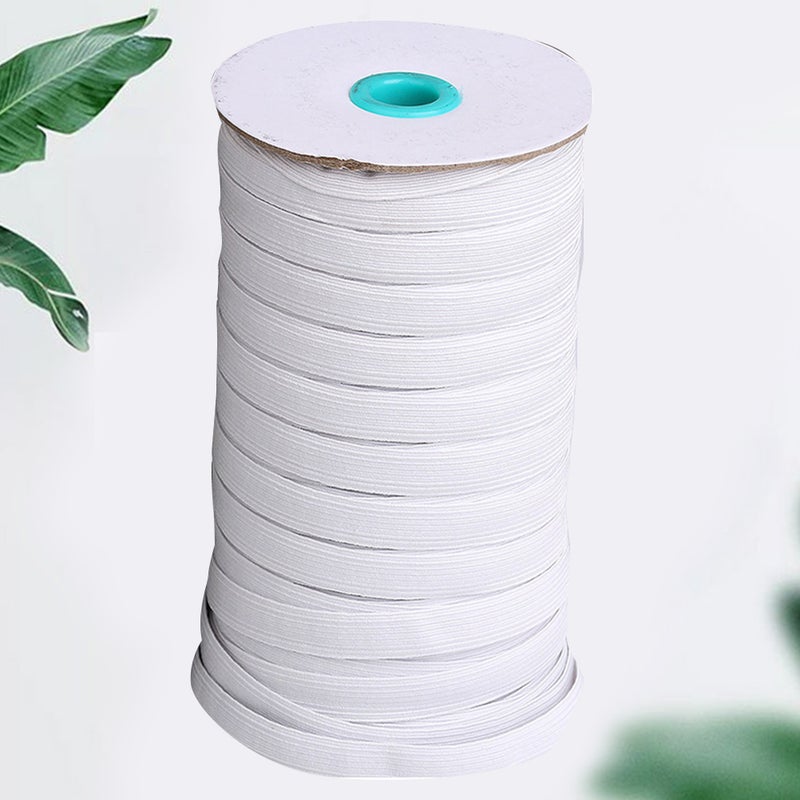 1PC DIY Elastic Band Ear Hanging Band Replacement Elastic Band (White, 9mm/ ) - Image 3