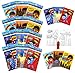 TINYMILLS Superhero Coloring Books for Kids 12 Coloring Books with 48 Crayons Superhero Party Favors Classroom Rewards Favor Bag Fillers Superhero Birthday Party Supplies - Image 2