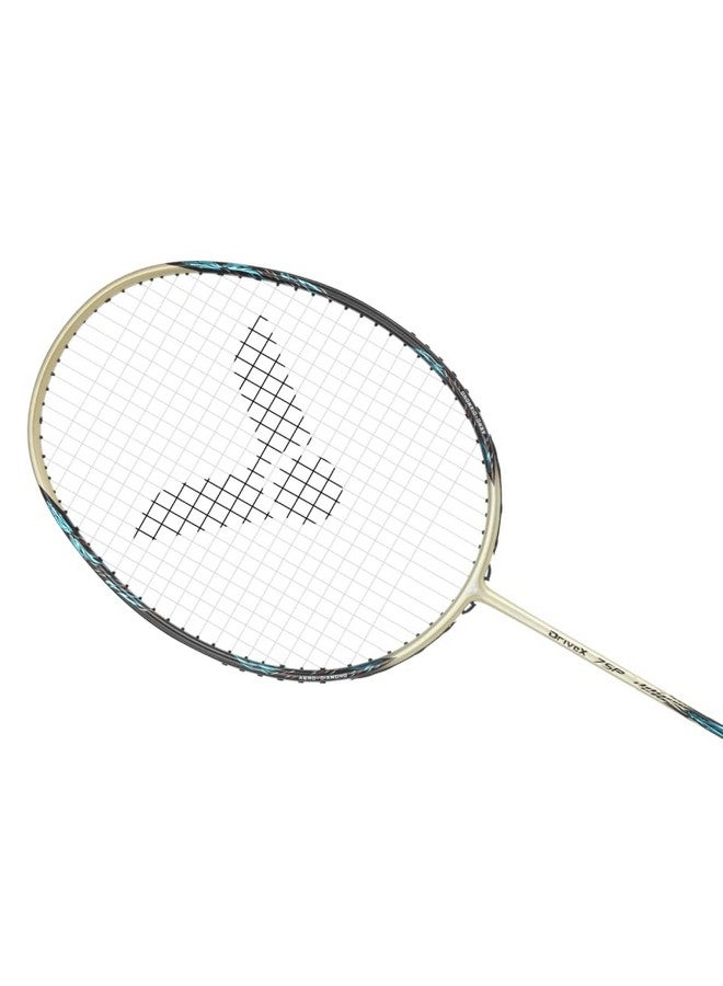 VICTOR Graphite DX-7SP-X-4U Drive X Series Strung Badminton Racket -Electrum,Gold - Image 5