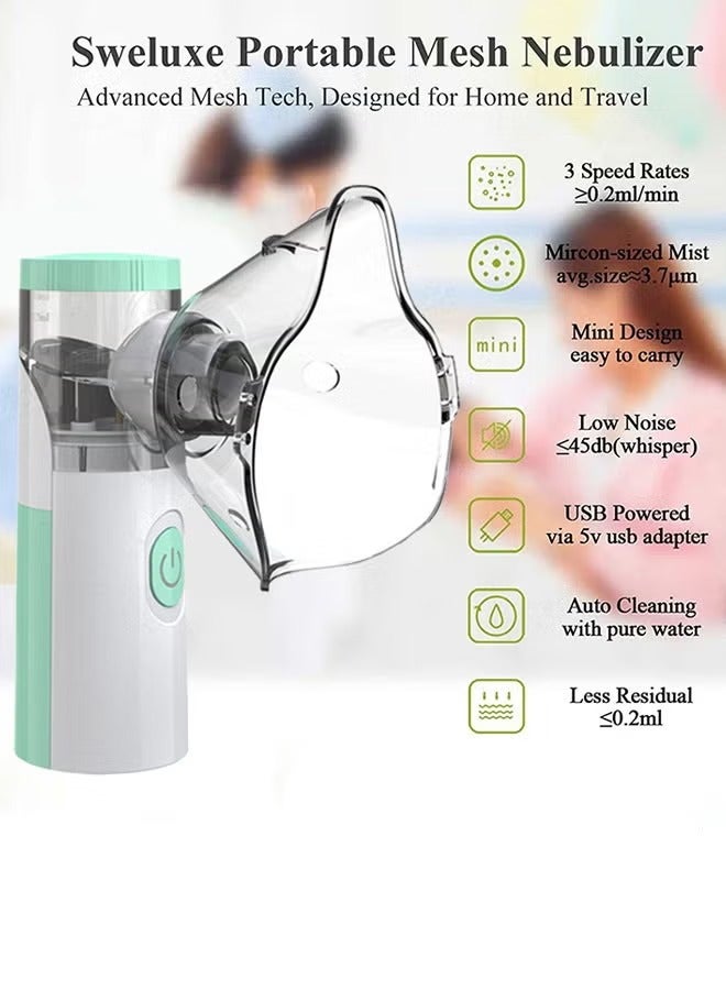 USB Rechargeable Portable Steam Inhaler Atomizer - Image 3