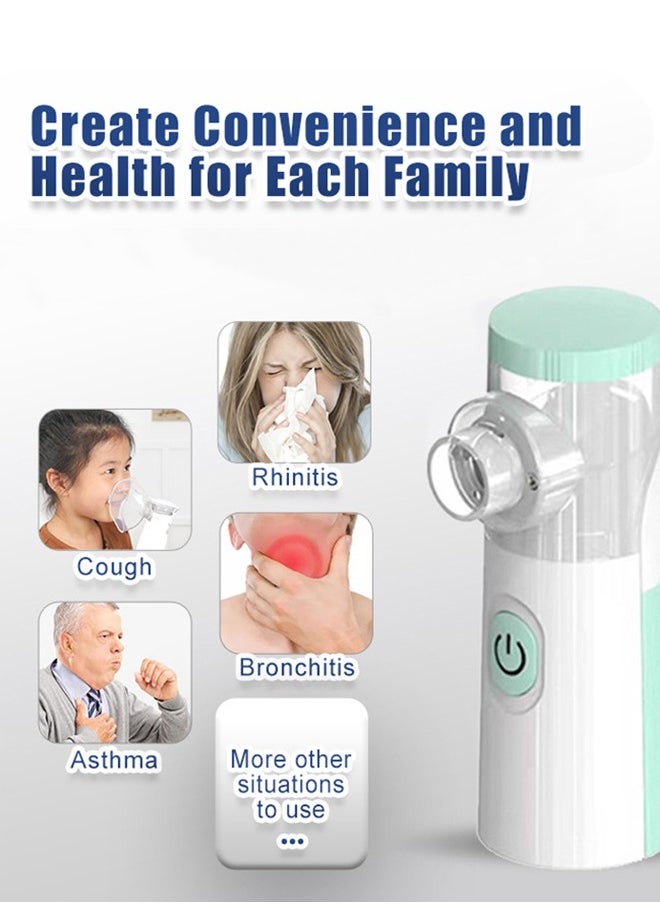 USB Rechargeable Portable Steam Inhaler Atomizer