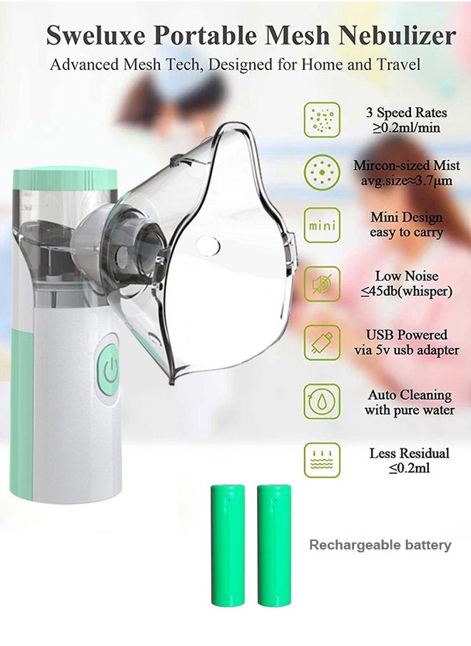 Generic USB Rechargeable Portable Steam Inhaler Atomizer  - Image 3