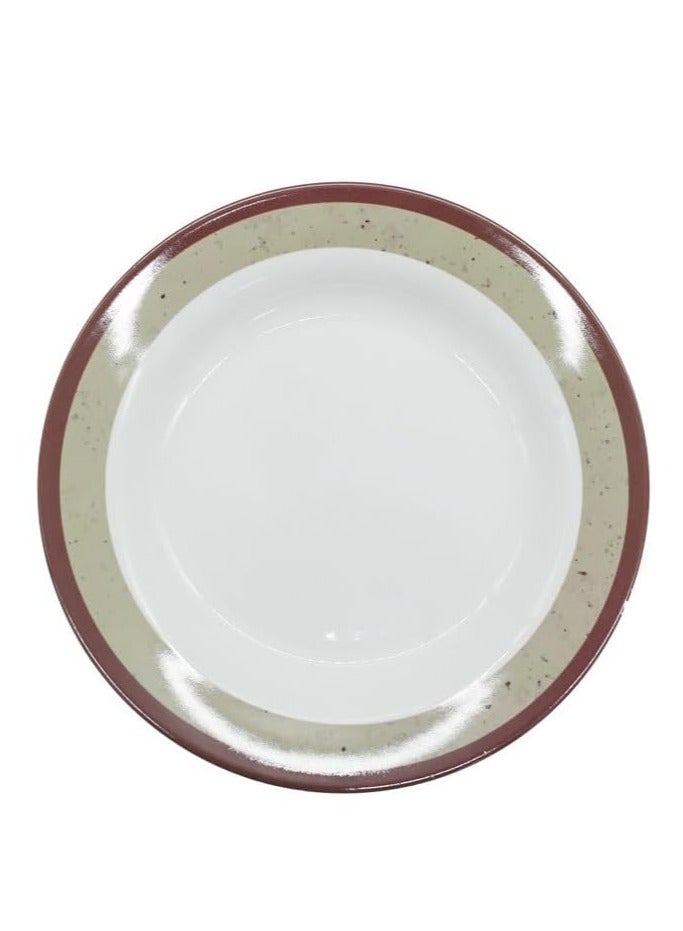AKDC Melamine Rim Soup Plate -10 Inch - Image 2