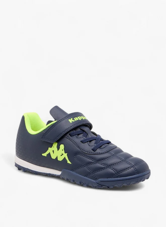 كابا Boys' Quilted Football Shoes with Hook and Loop Closure