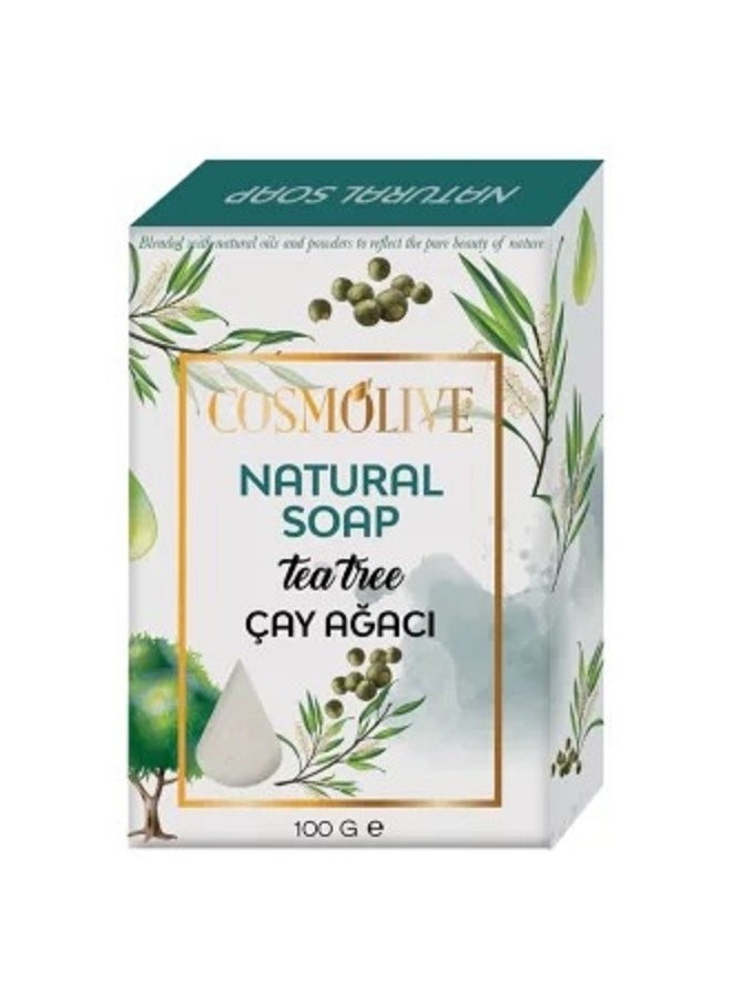 COSMOLIVE natural soap 100 g tea tree 