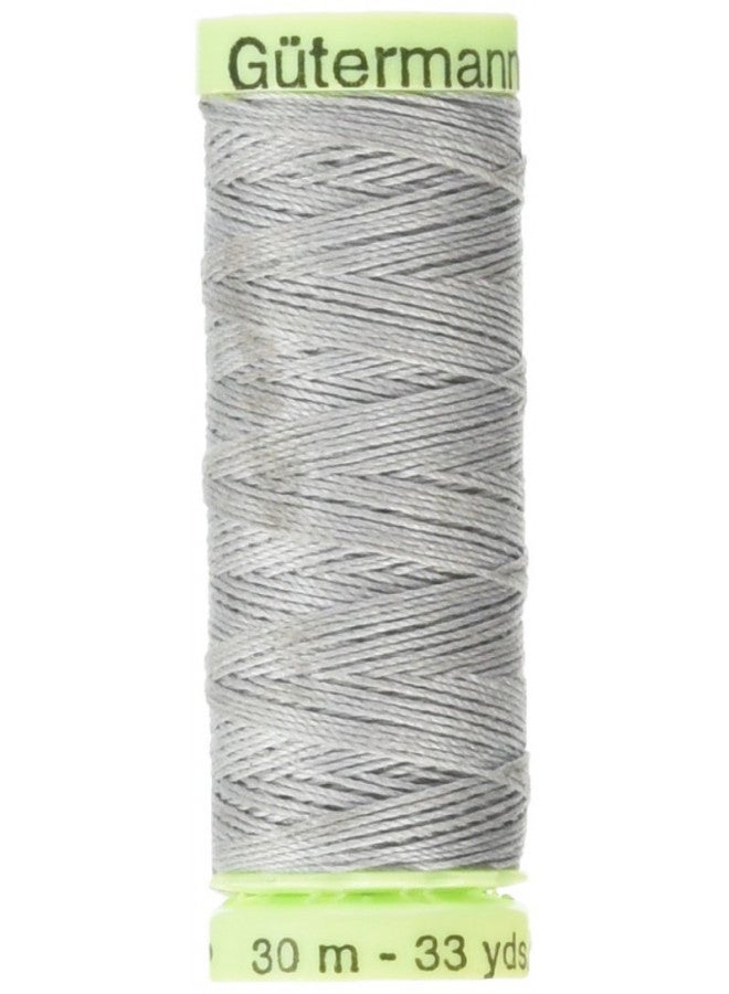 Gutermann 30H-102 Top Stitch Heavy Duty Thread 33 Yards-Mist Grey