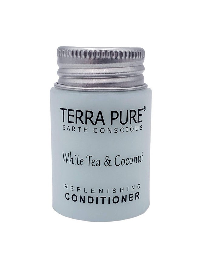 Terra Pure White Tea & Coconut Conditioner Travel Size Hotel Amenities 1 Oz. (Case Of 100)  - Image 2