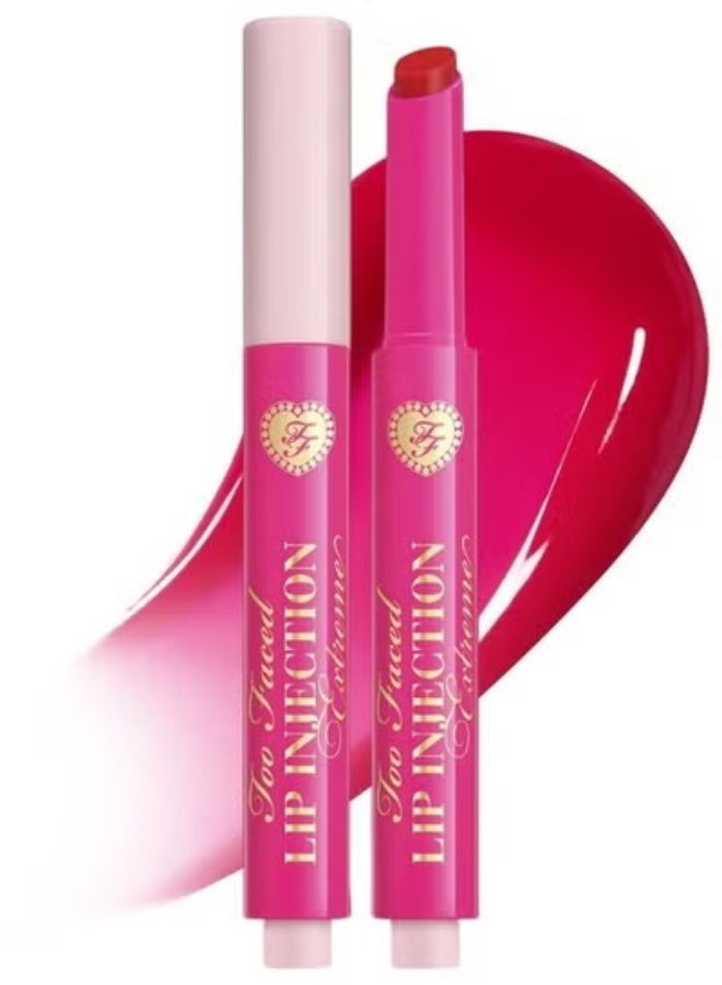 توب فيسد للمستحضرات التجميلية ملمع شفاه تو فيسد ليب إنكيشن إكستريم بلامبينج كليكس - أون بوينت (أحمر كرزي) 1.5 جم - مرطب، عالي اللمعان ومكثف للشفاه - Image 1