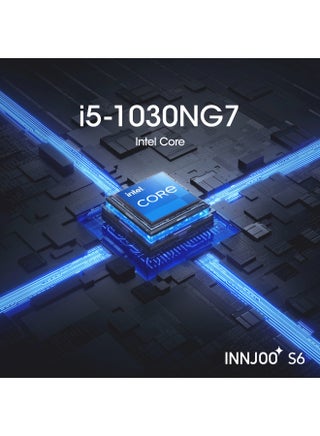 لاب توب S6 AI بشاشة 14.1 بوصة، معالج Core i5-1030G7، ذاكرة وصول عشوائي (رام) سعة 8 جيجابايت، قرص اس اس دي سعة 256 جيجابايت، نظام التشغيل ويندوز11، يدعم اللغة الإنجليزية/العربية، أزرق الإنجليزية/العربية - view 5