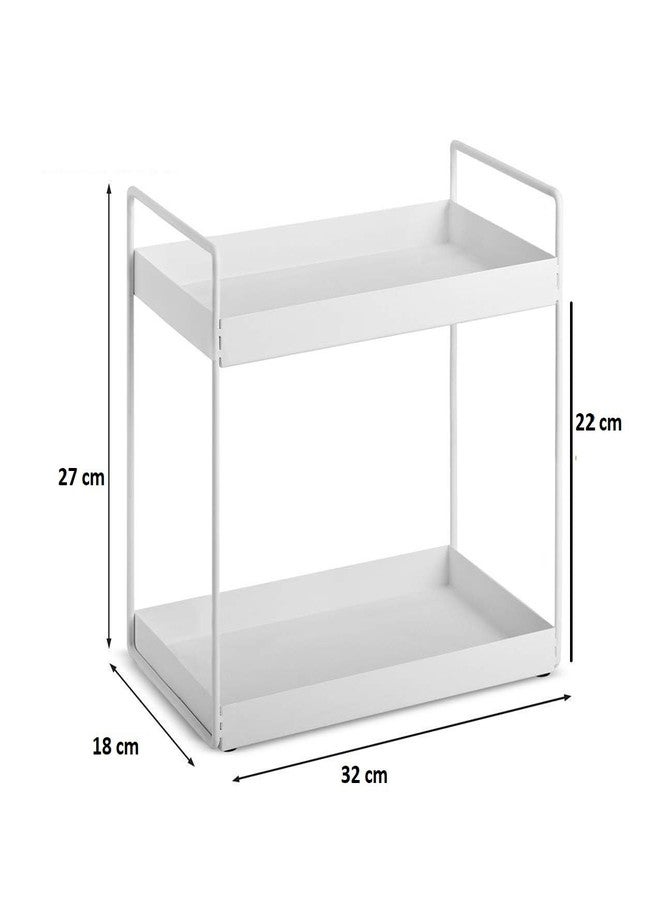 appeasy Storage Rack (White 2 Tier) - Image 5
