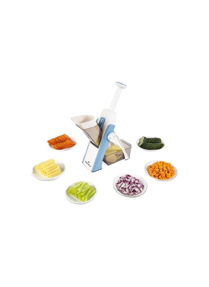 Generic - Mandoline Slicer 5 In 1 Vegetable Cutter, Strips Julienne Dicer Adjustable - Image 1