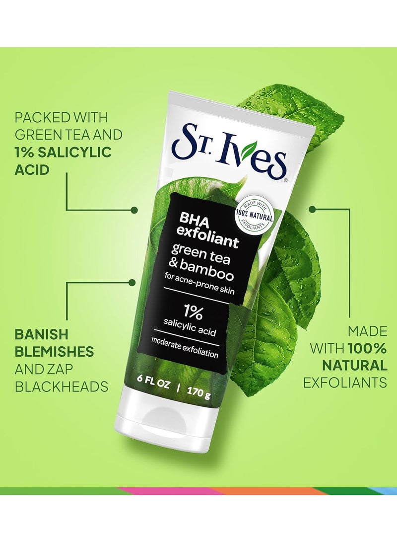 ST. Ives St. Ives Blackhead Clearing Face Scrub, Green Tea, 6 oz  - Image 4
