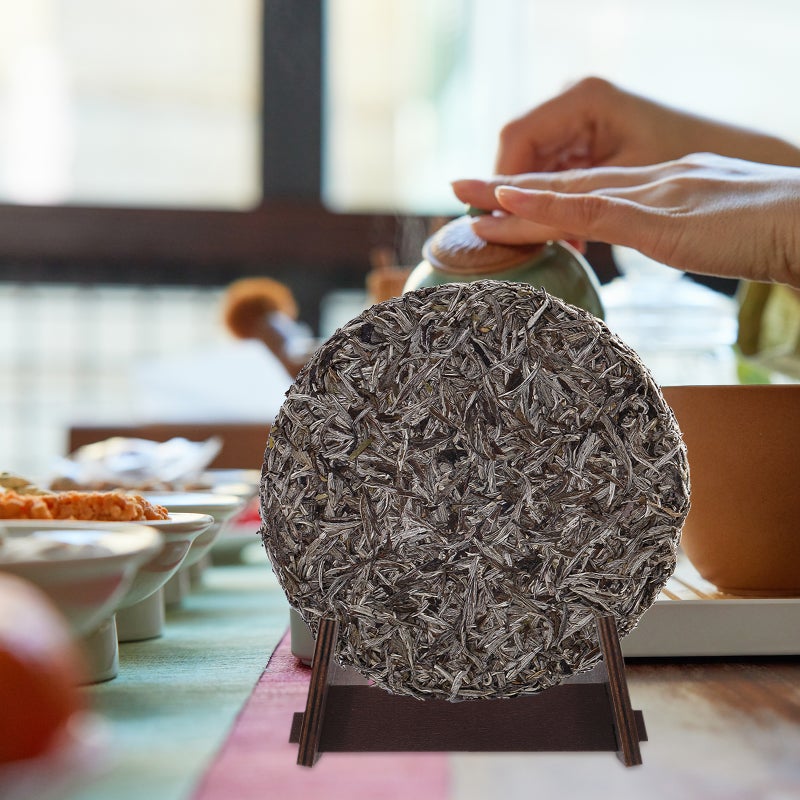 🍽️ حامل خشبي للعائلة والأصدقاء بلون القهوة وثابت الوقوف - Image 5