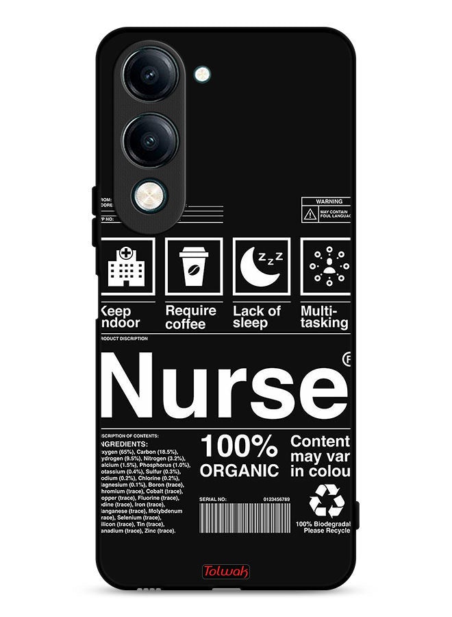Tolwak vivo Y04 Protective Case Cover Nurse Sticker - Image 1