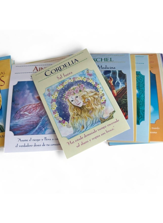 NIBEMINENT Cartas del Oraculo de las Diosas, Spanish edition, Edicion en español, Barajas de oráculo, para principiantes, Spiritual Guide - Image 4