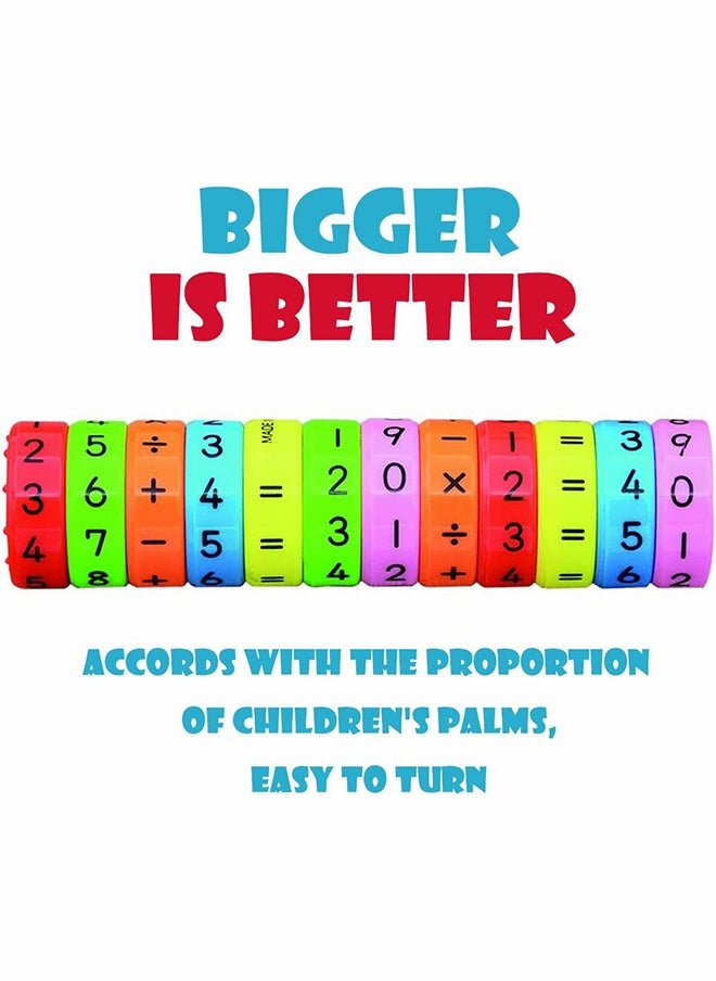 GROIC Learning Activity Center, Learning Toys Math Toys, Children's Magnetic Math Toys Building Block Games, Montessori Counting Tools, Preschool Abacus Math Materials, Educational Early Education Toys  - Image 4