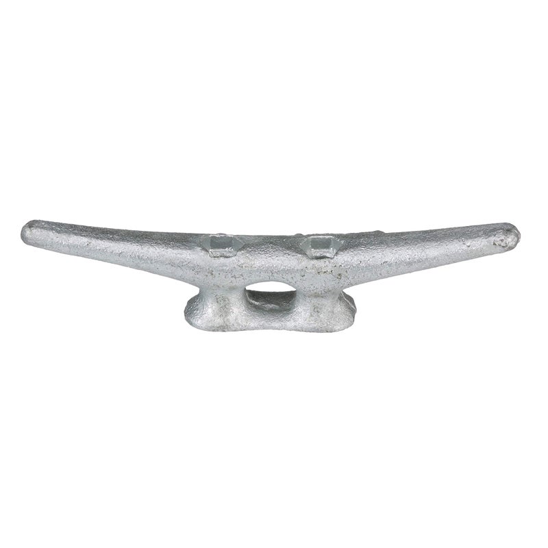 Seachoice Open Base Dock Cleat, Galvanized Gray Iron, 6 in. - Image 5