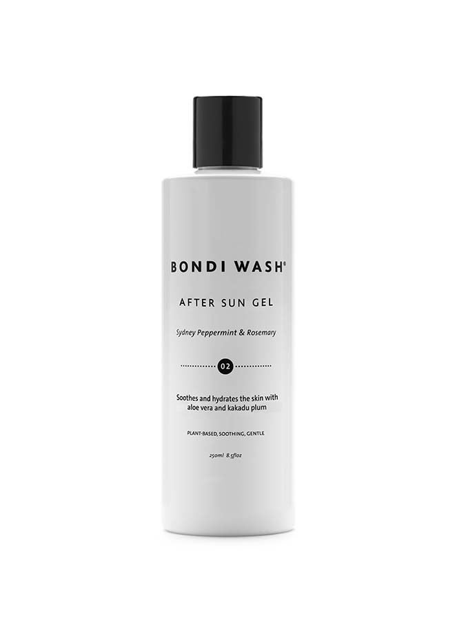 Sydney Peppermint & Rosemary After Sun Gel 250ml – Cooling Aloe-Based After Sun Care Gel with Essential Oils for Sun-Soothing & Hydration