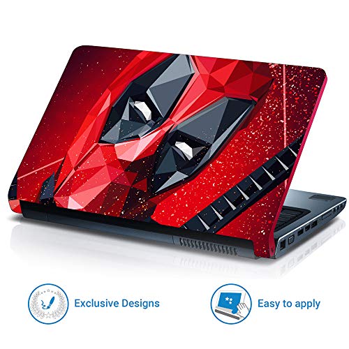 Finearts Full Panel Laptop Skin Upto 15.6 inch Sticker Compatible for Dell/HP/Lenovo/Acer/Sony All Laptop Size Upto 14 to 15.6 Inch - Ninja Art, Superhero - Image 2