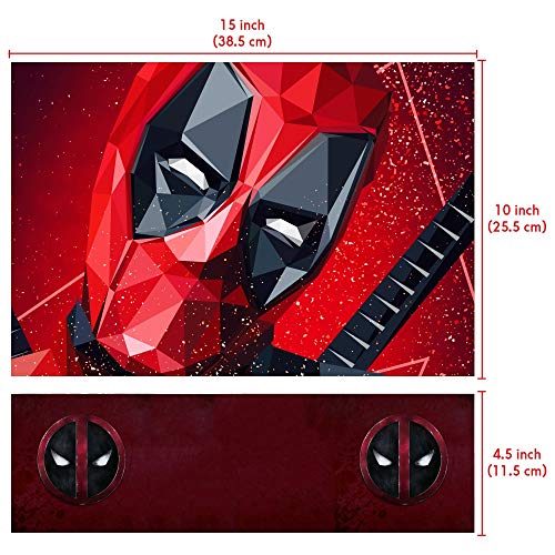 Finearts Full Panel Laptop Skin Upto 15.6 inch Sticker Compatible for Dell/HP/Lenovo/Acer/Sony All Laptop Size Upto 14 to 15.6 Inch - Ninja Art, Superhero - Image 4