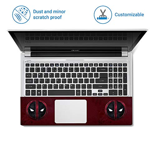 Finearts Full Panel Laptop Skin Upto 15.6 inch Sticker Compatible for Dell/HP/Lenovo/Acer/Sony All Laptop Size Upto 14 to 15.6 Inch - Ninja Art, Superhero - Image 3