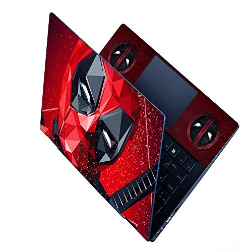 Finearts Full Panel Laptop Skin Upto 15.6 inch Sticker Compatible for Dell/HP/Lenovo/Acer/Sony All Laptop Size Upto 14 to 15.6 Inch - Ninja Art, Superhero - Image 1