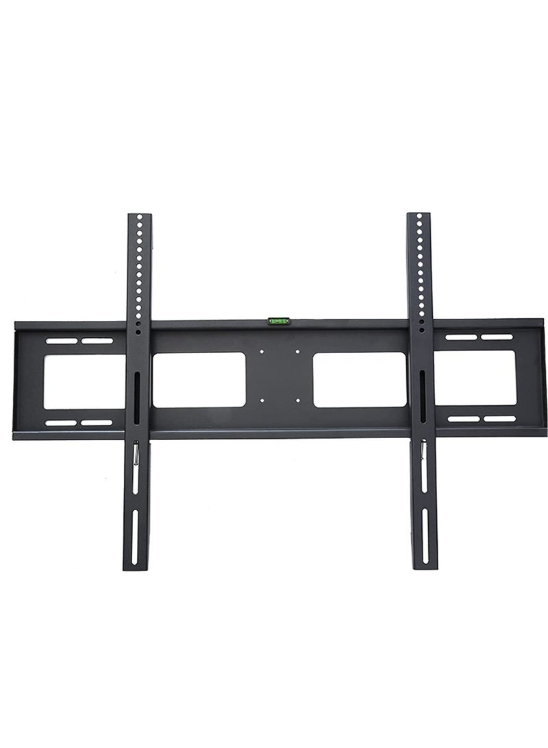 ELTRAZONE TV Mount Fixed TV Wall Mount Bracket Wall-mounted TV Stand with Spirit Level and Anti-drop Baffle Suitable for Most 60-100 Inch TVs Up to VESA 900x600mm - Image 1