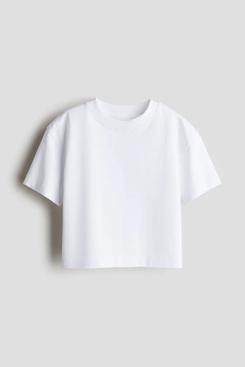 اتش اند ام تي-شيرت بقصّة بوكسي