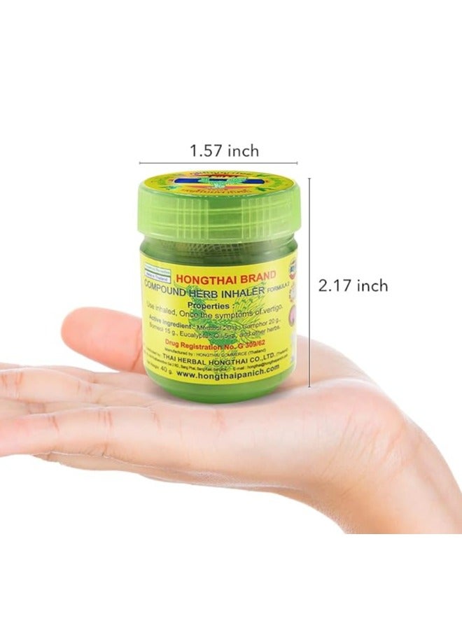 Hong Tai Hong Thai Compound Thai Herb Inhalant, PACK OF 2, (Packaging May Vary) - Image 5