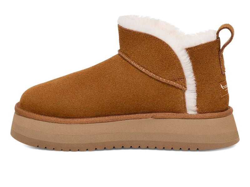 Koolaburra by UGG Women's Koola Ultra Mini Platform Boot, Chestnut, 9 - Image 4