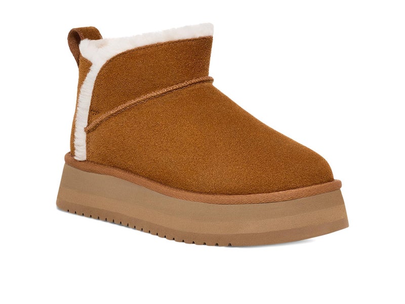 Koolaburra by UGG Women's Koola Ultra Mini Platform Boot, Chestnut, 9 - Image 1