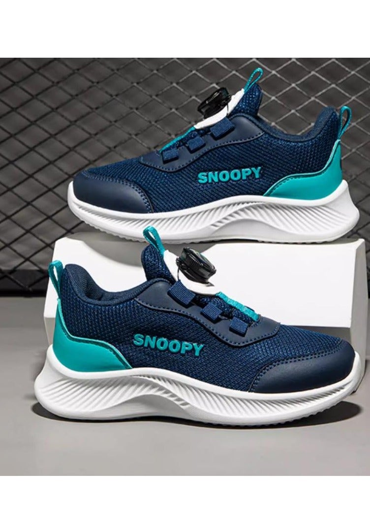 Snoopy Children's Mesh Breathable Student Running Shoes - Image 2