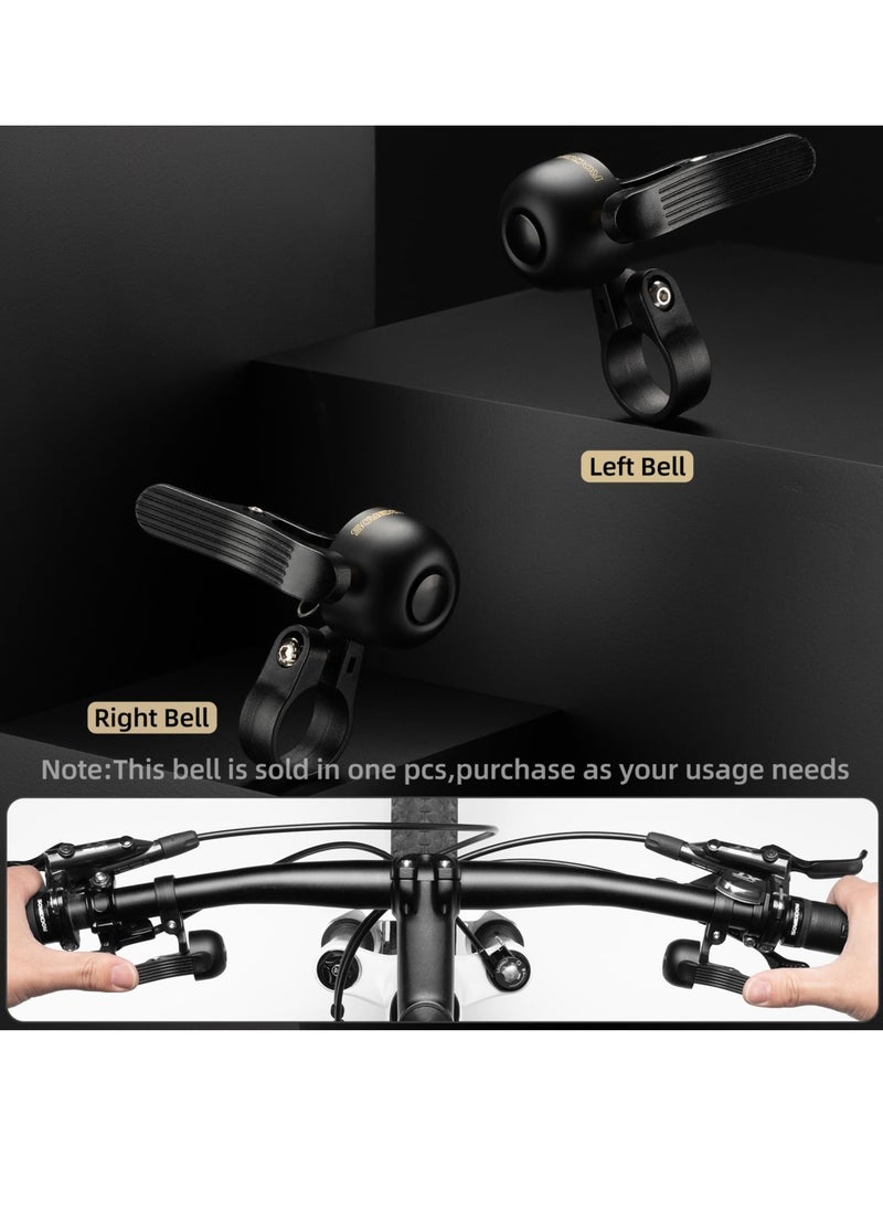 Excefore Classic Bike Bells, Copper Alloy Durable Bicycle Bell for Adults, More Than 100 dB, Suitable for 0.82''-0.9''/21-23mm Diameter Handlebar  - Image 2