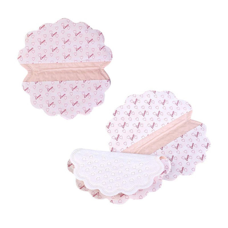 comfrt 40pcs Anti Sweat Pads Women Underarm Liners Pads Disposable Sweat Pads Armpit Protectors Absorbing Sweat Shield Pad Fight Hyperhidrosis - Pink - Image 3