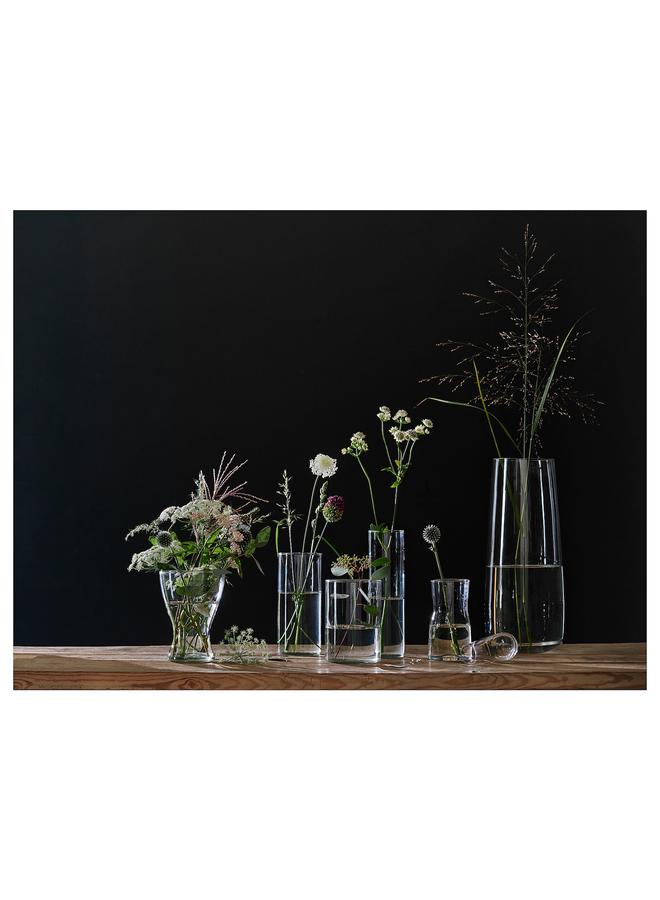 Zaboon Vase, set of 3, clear glass - Image 4