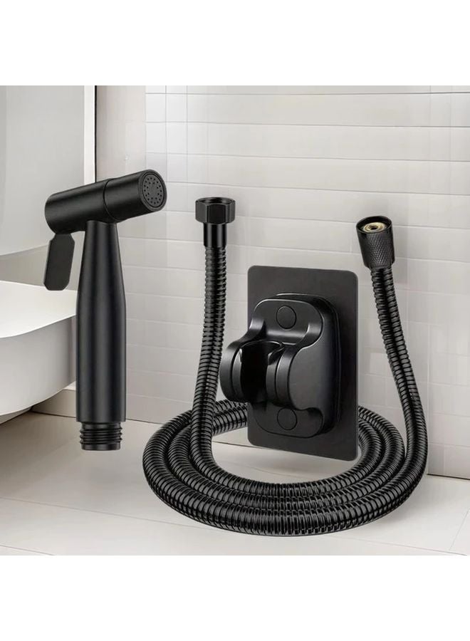 سيليفري 3 قطع مسدس رأس دش عالي الضغط مع خرطوم وحامل حائط مجموعة - Image 2